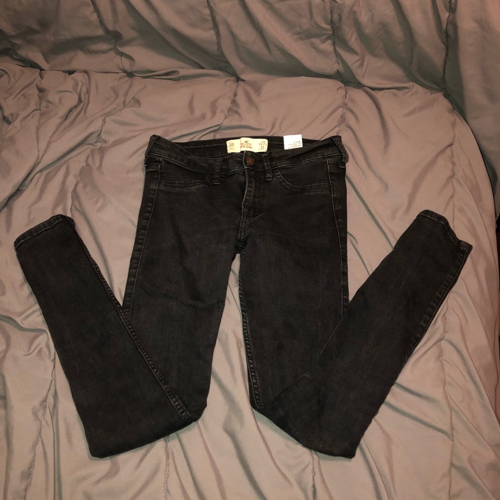 Holistic black super skinny jeans size 5R
